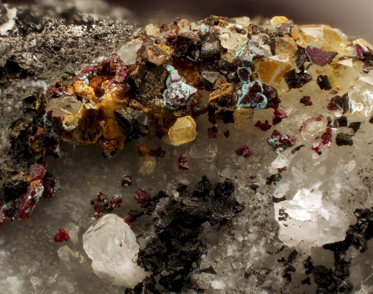 n°181156 - Cuprite - Le Franciman (mine) - Paulinet - St-Jean-de-Jeannes - Tarn