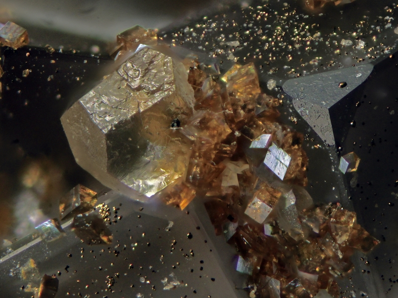 champ 2 mm Calcite-Dolomie-Carriere de la cote rousse-Vensat-Puy de Dome-YM-champ 2mm.jpg