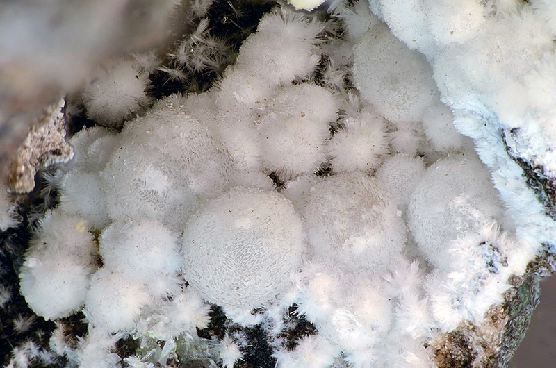 Wavellite - Carrière de Birrity - Arbouet-Sussaute - Pyrénées-Atlantiques
