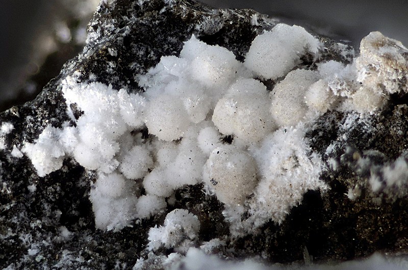 Wavellite - Carrière de Birrity - Arbouet-Sussaute - Pyrénées-Atlantiques