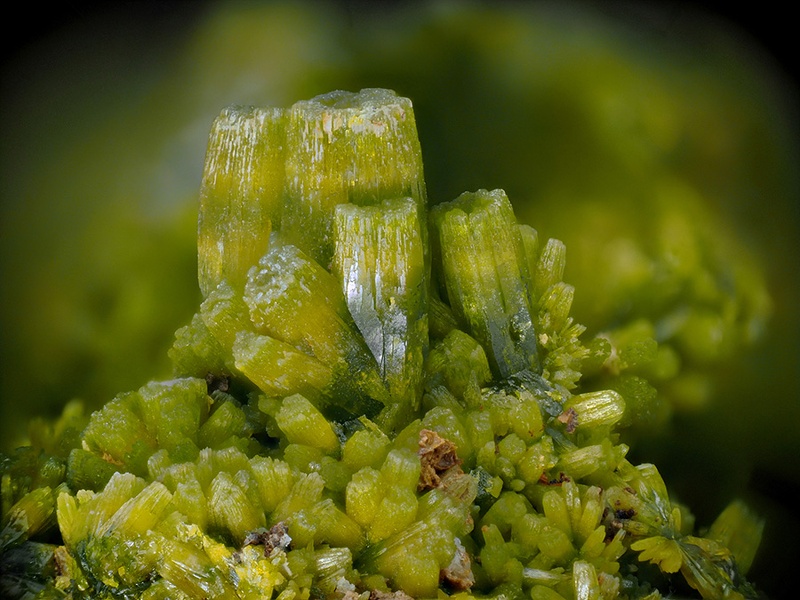 Pyromorphite - Propières - Beaujeu - Rhône 